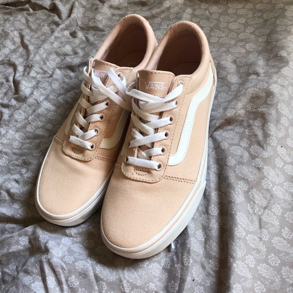 light pink low top vans